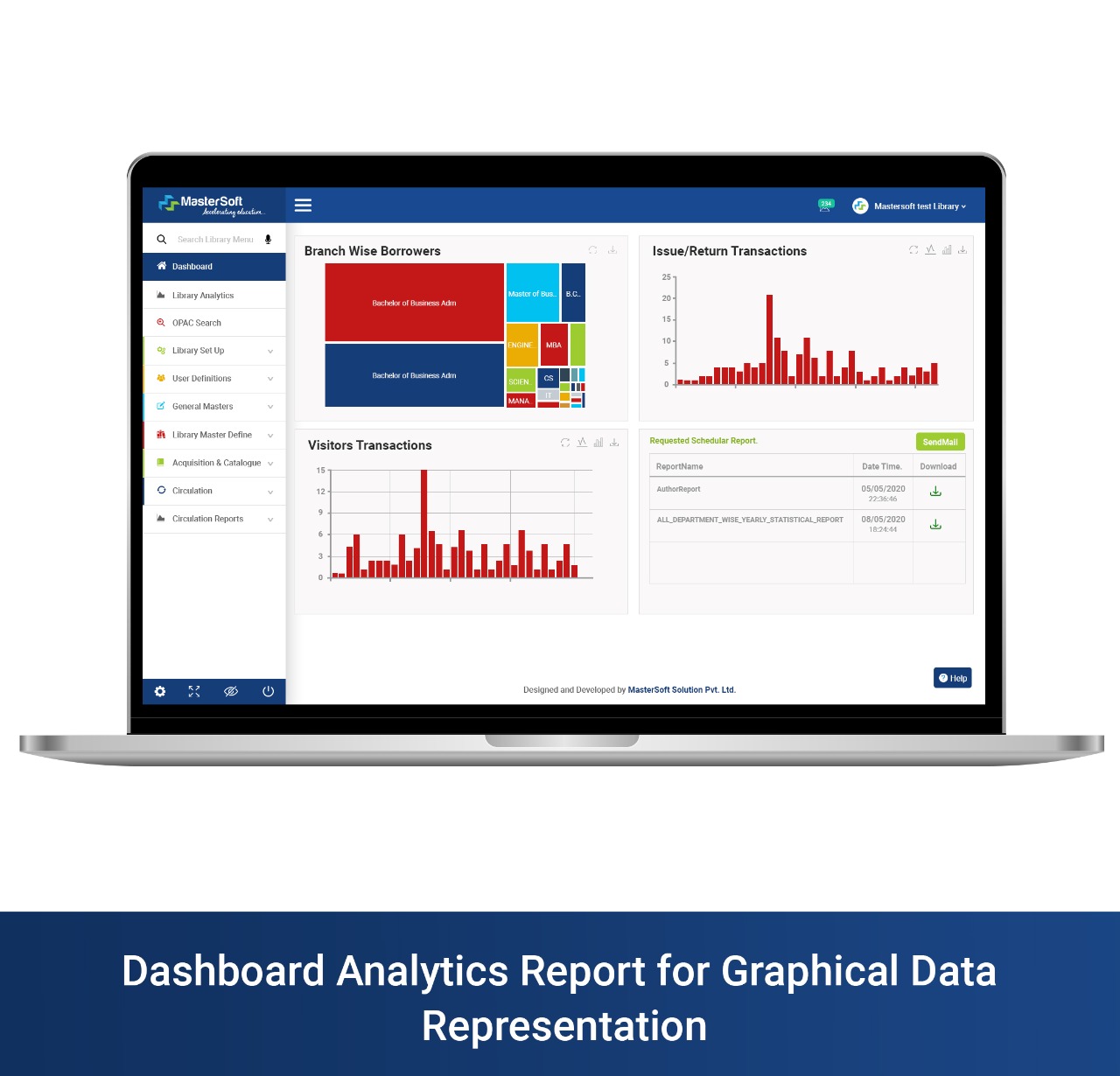 screenshot of MasterSoft LIB-Man